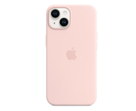 APPLE do iPhone 14 Plus Silicone Case with MagSafe - Chalk Pink - 1070995 - zdjęcie 1
